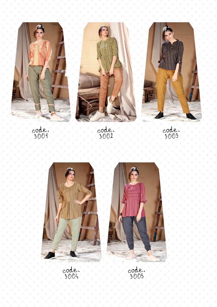 RIYA WESTERN Latest Fancy Casual Wear Handloom Cotton And Stripes With Rayon Stripes Top Collection